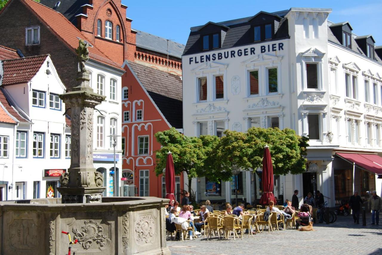Ferienwohnung Haus Weitblick Ole Flensburg Exterior foto